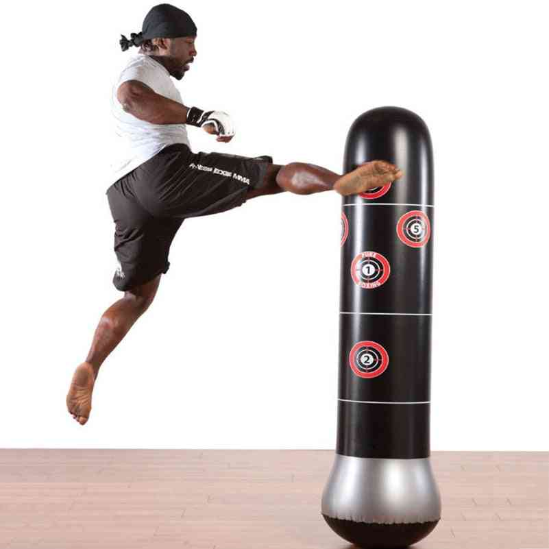 Boxing Punching Bag -inflatable Free-stand Tumbler