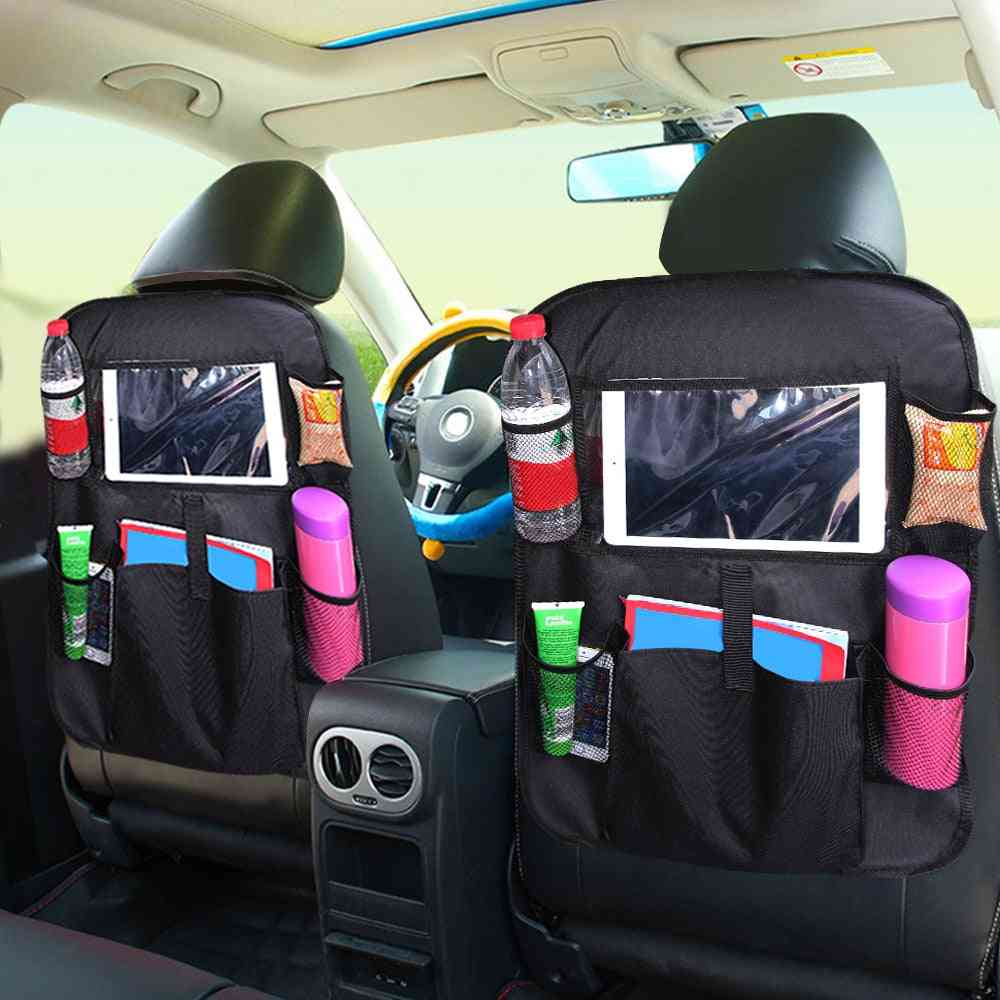 Baby Car Seat Back Multi-pocket Storage Bag Box Case Car Storage Bag Tablet Holder Organizer  (1pcs)