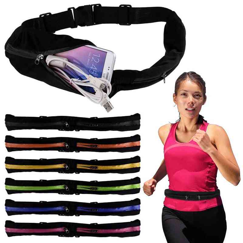 Sports Waist Bag With Adjustable Belt