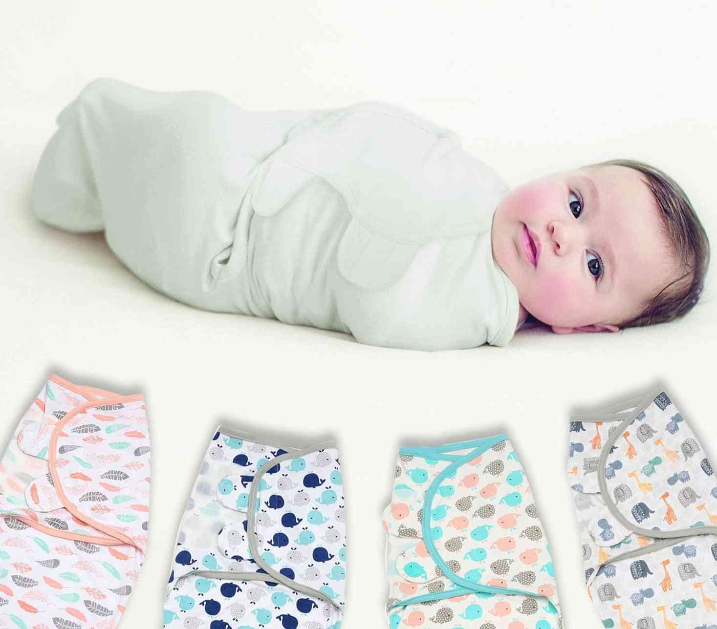 Newborn Baby Soft Swaddling Wrap Blanket