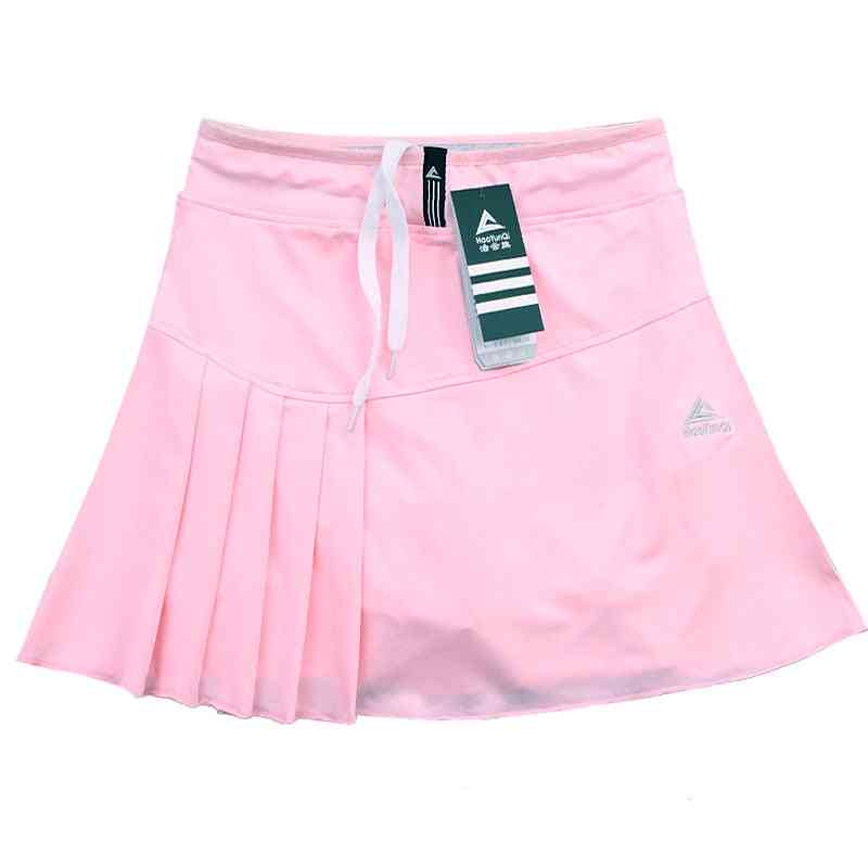 Tennis Skort Running Sports Skirt With Pocket And Safety Shorts's