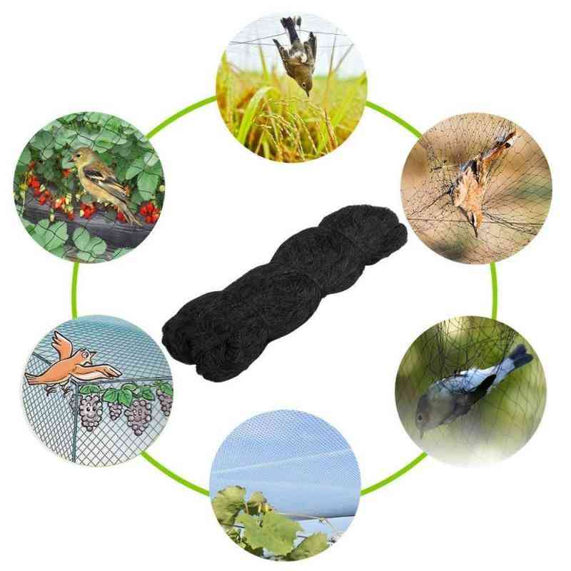 мрежа за улавяне на птици - капани, посеви, плодове, зеленчуци от дървета и мрежа от цветни градини предпазват мрежите за контрол на вредителите