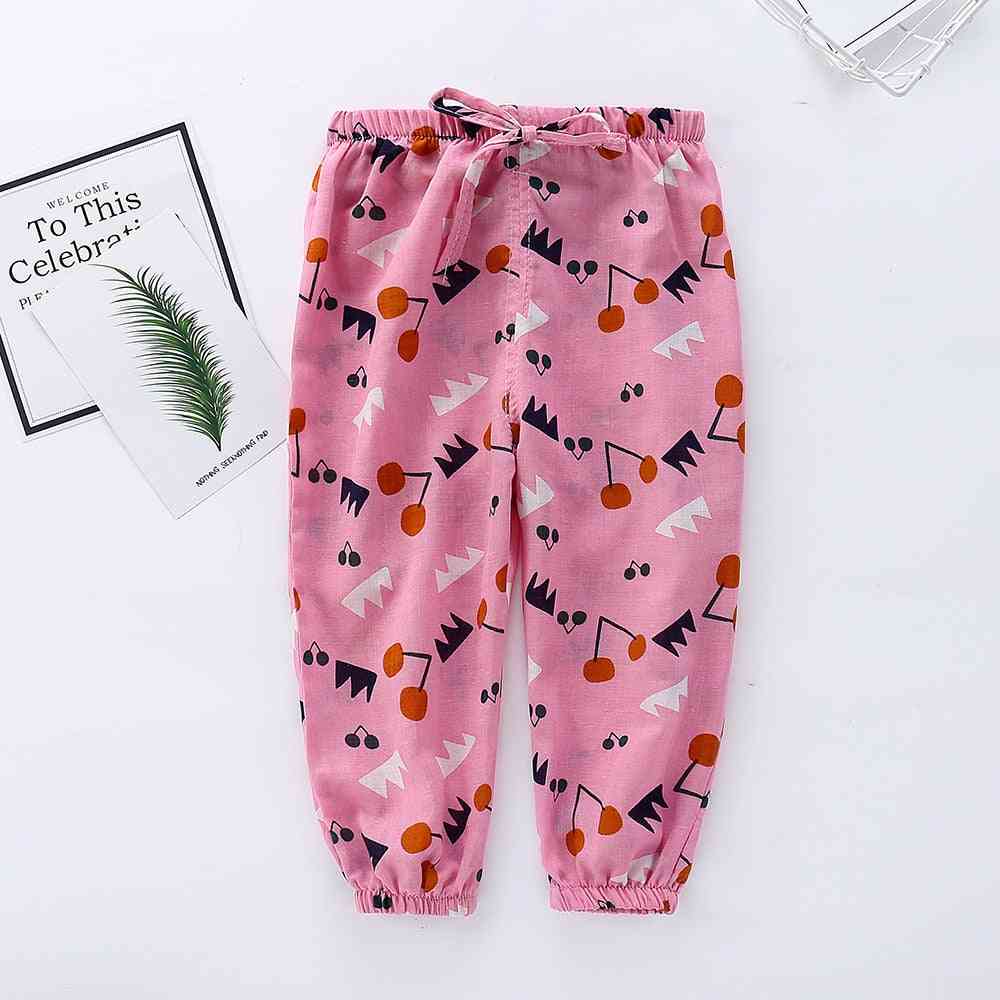 Loose And Breathable Cotton Pants