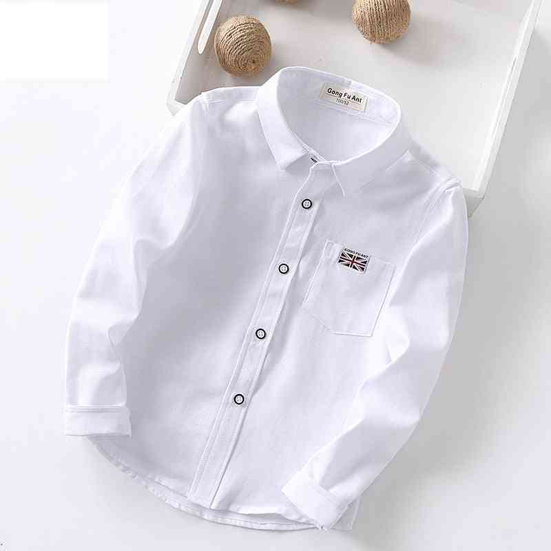 Oxford Textile Cotton, British Style Casual Shirt