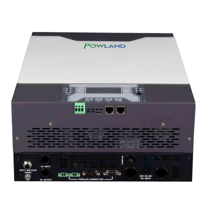 Solar 500VDC 5000W 80A MPT Parallel-Wechselrichter 48V 230VAC reiner Sinus-Hybrid mit Batterieladegerät