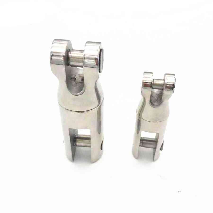 Stainless Steel, 360-degree, Swivel Anchor Chain Connector For Marine Boat