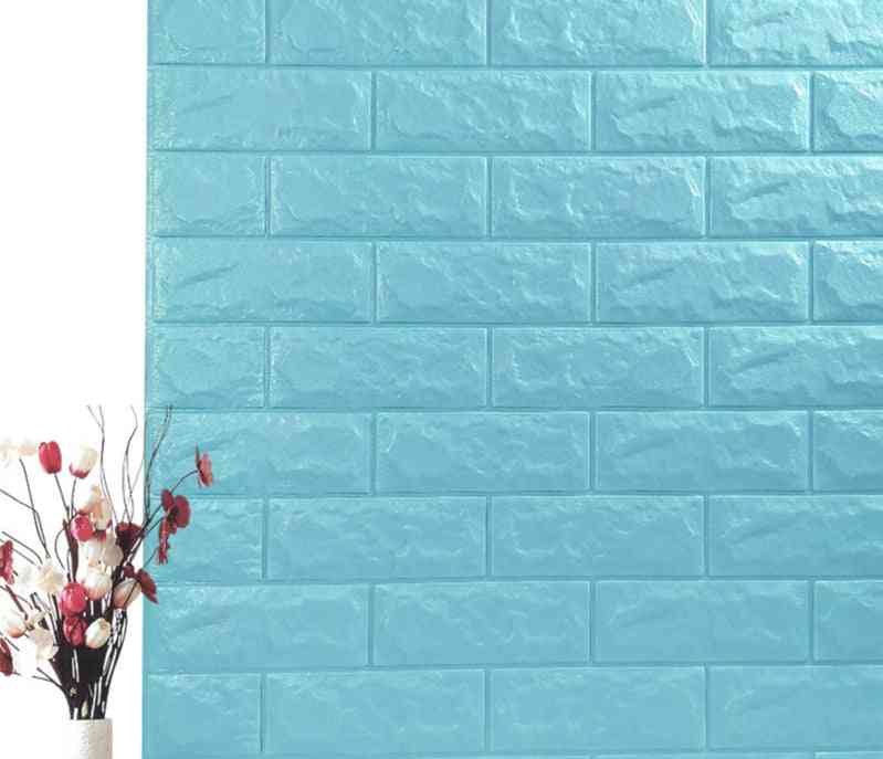 Brick Style Self-adhesive Wall Sticker
