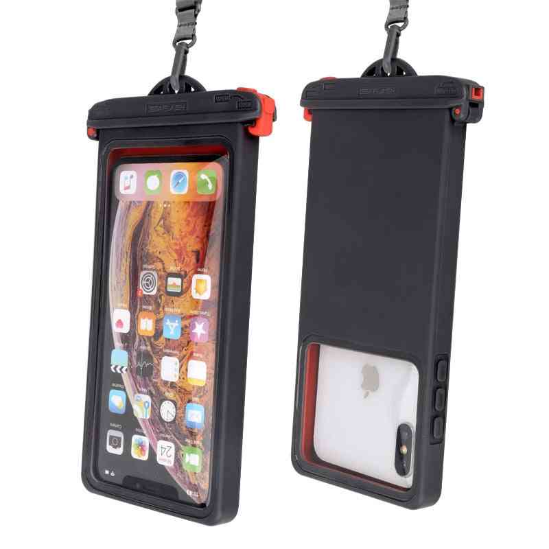 Anti-falling Waterproof Mobile Phone Bag, Swimming Skiing Phones Case Holder