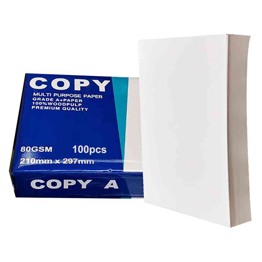 100 Sheets, A4 Multifunctional - Copy Printer Papers