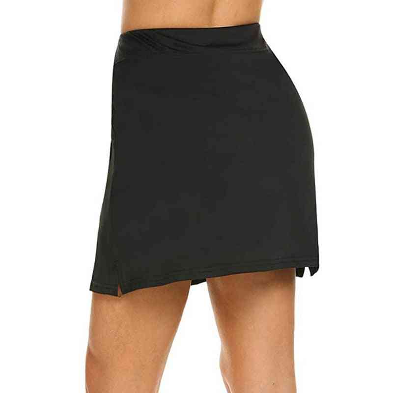 дамска активна бързо суха женска тенис пола с къси панталони вътрешни леки тренировки