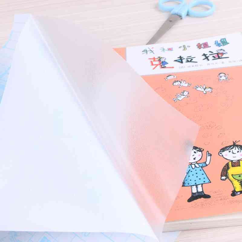 Matte Adhensive Book Wrapping Film Students School Books Cover Protector