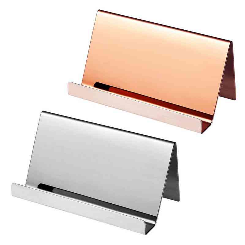 Stainless Steel Business Name Card Holder