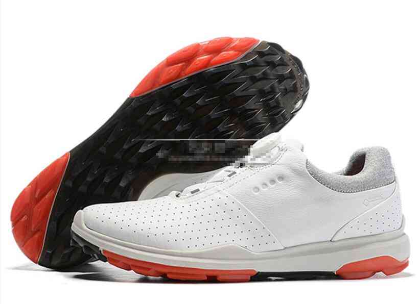 Zapatos de cuero deportivos de golf para hombres