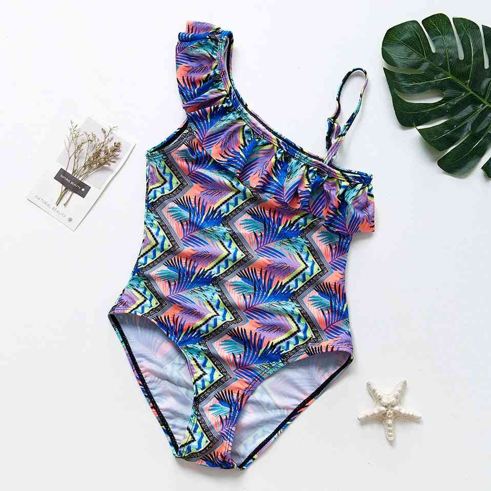 Summer Bikini Lovely Child Beachwear Backless Kids/girls Bathing Suits