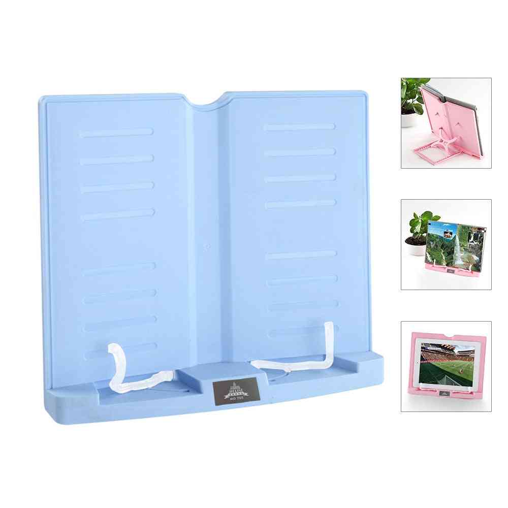 Portable Book Stand Adjustable 6 Angles Books Document Holder