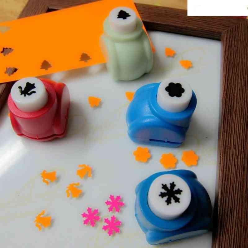 Mini Cute Patterns Hole Paper Punch Tool
