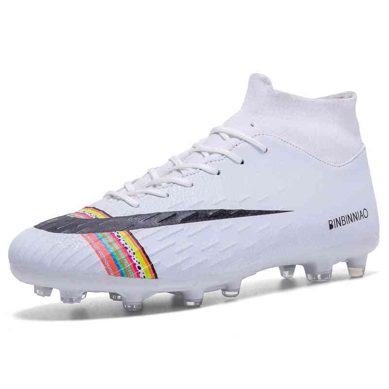 Football Soccer Cleats Long Spikes Soft Indoor Footwear Boot