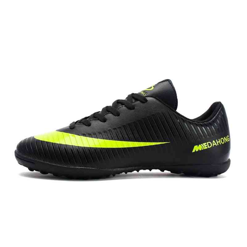 Professional Men Turf Indoor Soccer Shoes, Cleats Original Superfly Futsal Football Boots