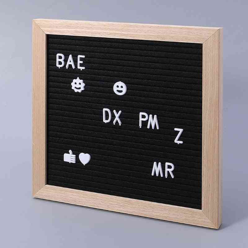 2pcs Characters For Felt Letter Board, Numbers For Changeable