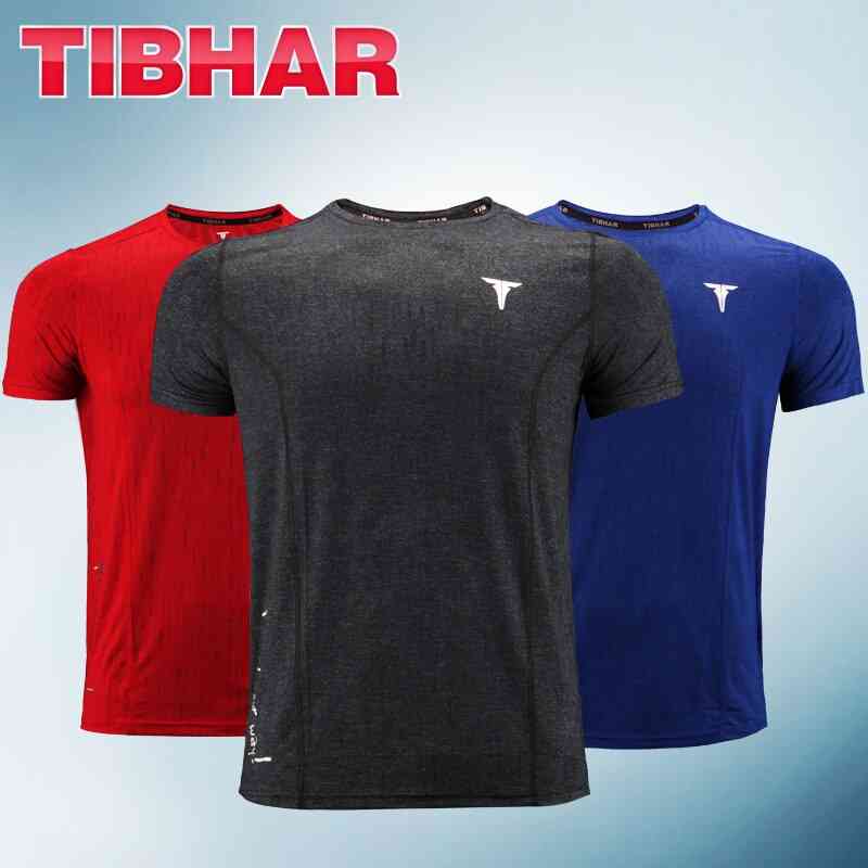 T-shirt de tennis de table original, maillot de sport à manches courtes perméable à l'air