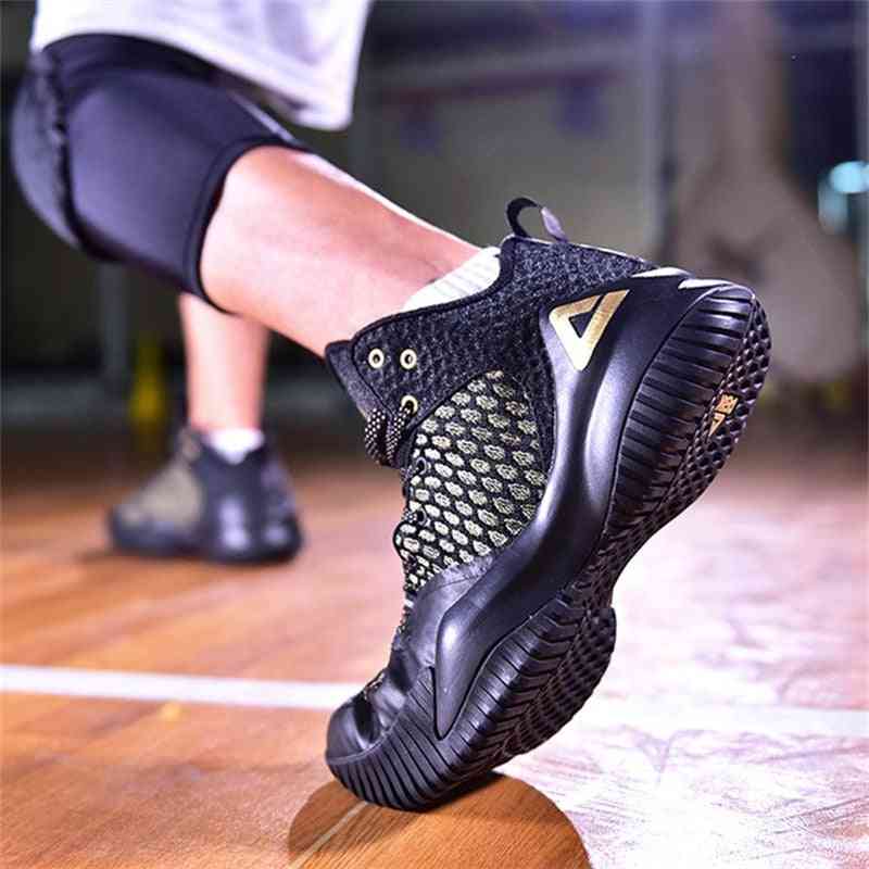 Basketball åndbar, skridsikker bærbar sneakers