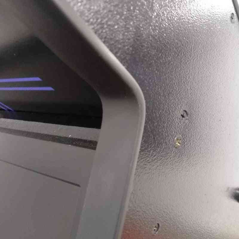Skrinka z pružného plastového arkádového hracieho automatu U-Mould s dĺžkou 10 stôp a 20 stôp čierna