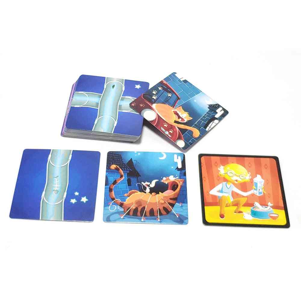 Labyrinth Board Games High-quality Cute Kitten Cat Cards