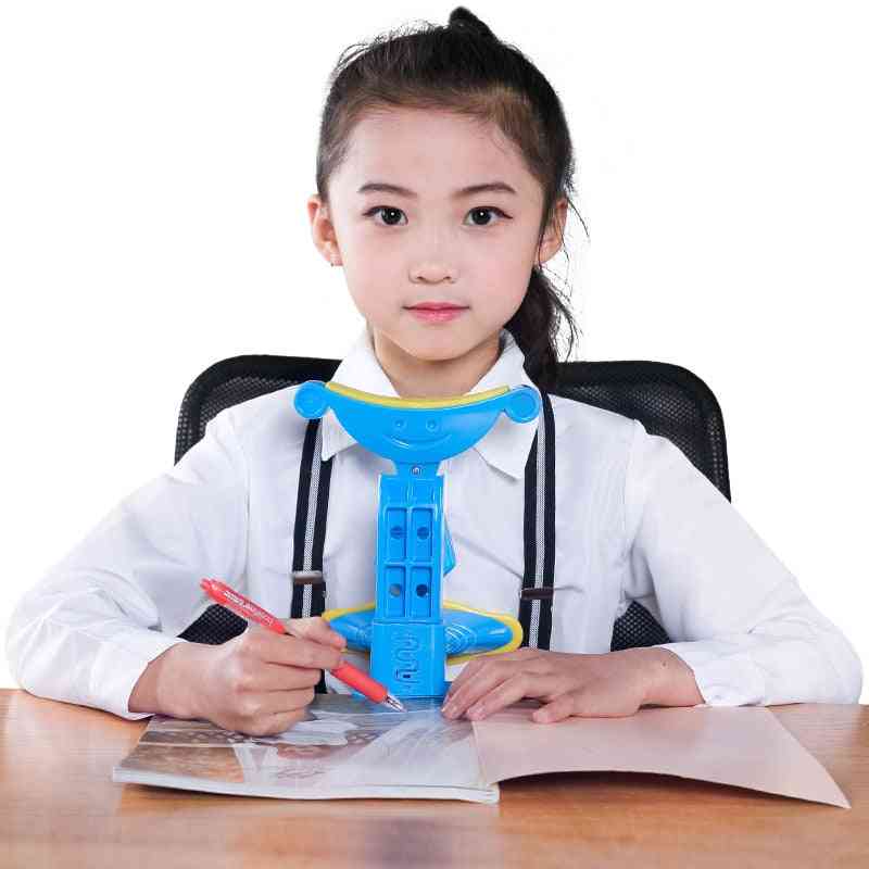 Correttore posturale per bambini, kit di strumenti ortesi per la scrittura del supporto per la seduta anti-miopia