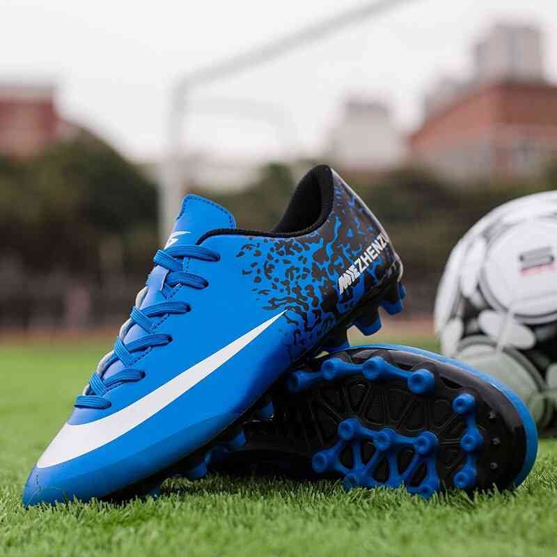 Men Soccer Shoes, Football Sneakers Turf Futsal Original Boots Comfortable Waterproof