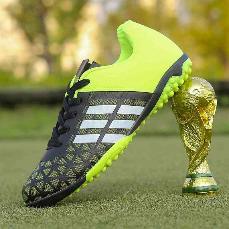 Men Soccer Cleats Turf Football Shoes, Tf Hard Court Sneakers