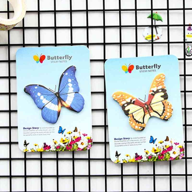 Creative Stationery Butterfly Sticky Notes, Post Planner Notepad