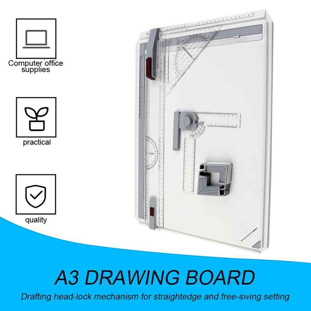 Drawing Board Table, Draft Painting Boards With Parallel Motion