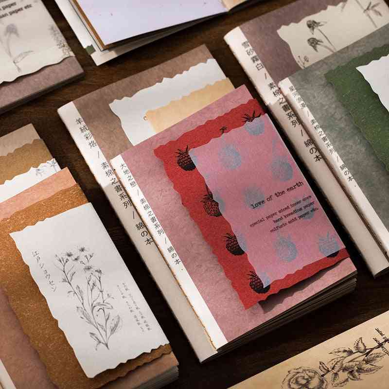 Multi-material Papers, Retro All In One Paper Book For Scrapbooking