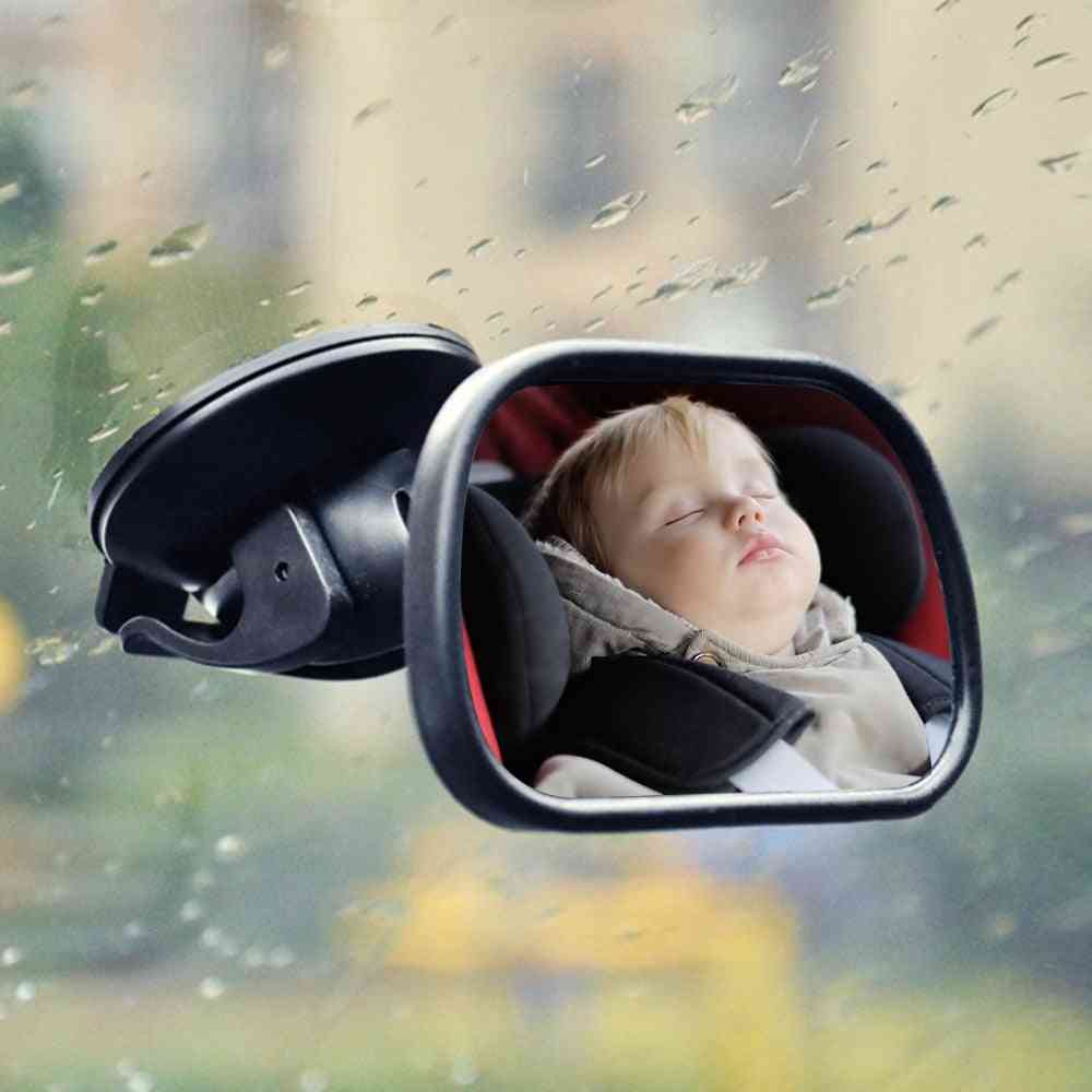 Car Rearview Mirror, Safety Back Seat Adjustable Baby Facing View Rear Monitor