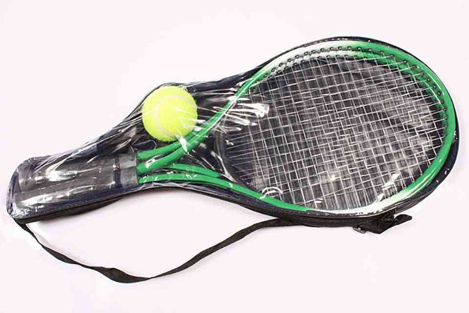 Corda da tennis in materiale d'acciaio superiore in fibra di carbonio con palla