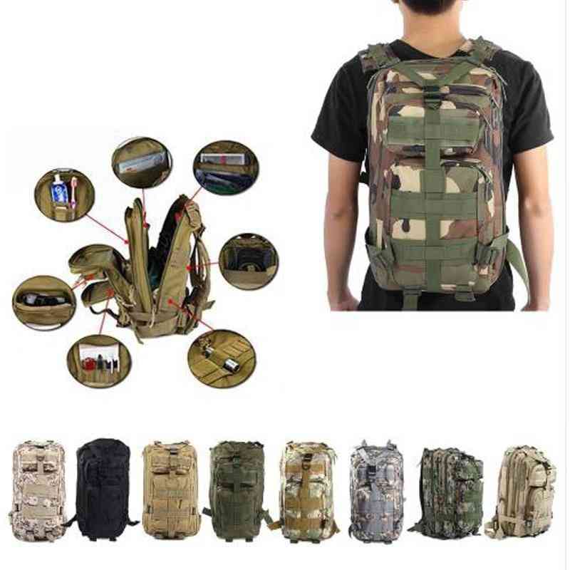 Military Tactical Backpack Hiking Camping/hunting Bags