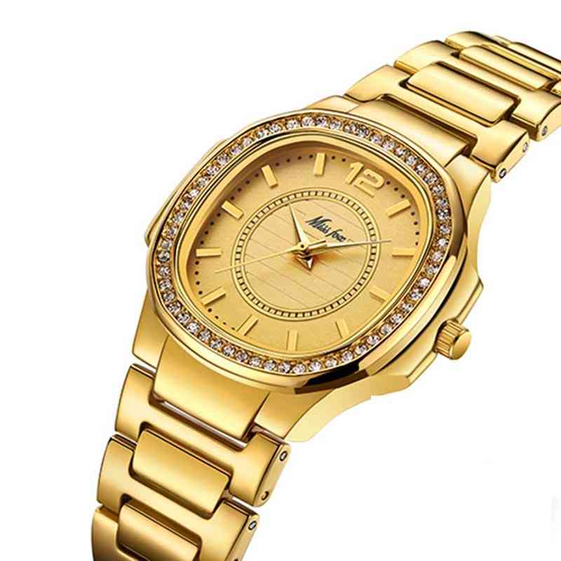 Luxury, Diamond Quartz, Wrist Watch