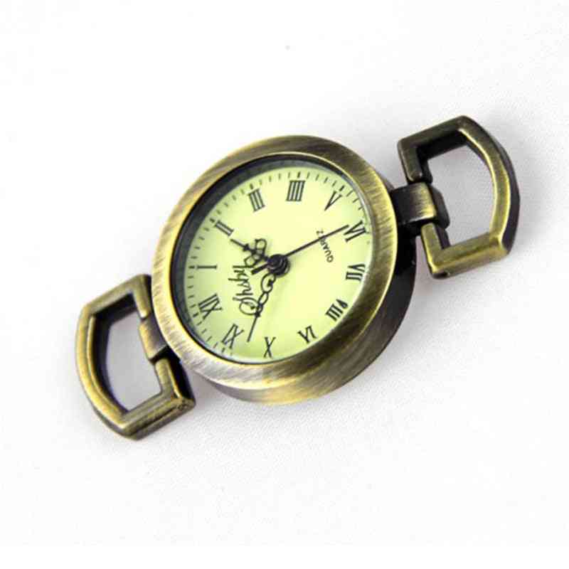 Personality Ancient Bronze Watch Header Roman Numerals Circle