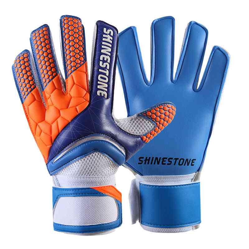 Profesionálne futbalové brankárske rukavice, silné rukavice na ochranu prstov