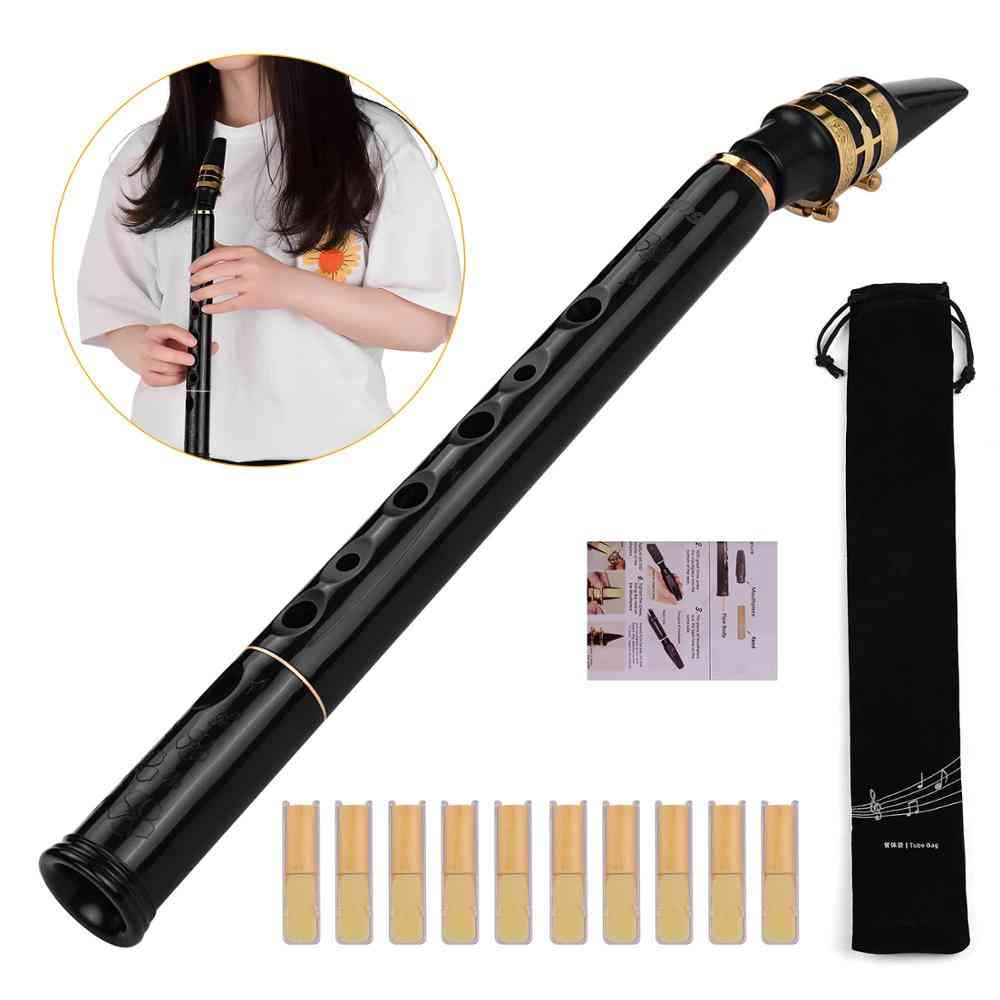 Mini Pocket Saxophone Material With Mouthpieces Reeds Carrying Bag Wood Wind Instrument
