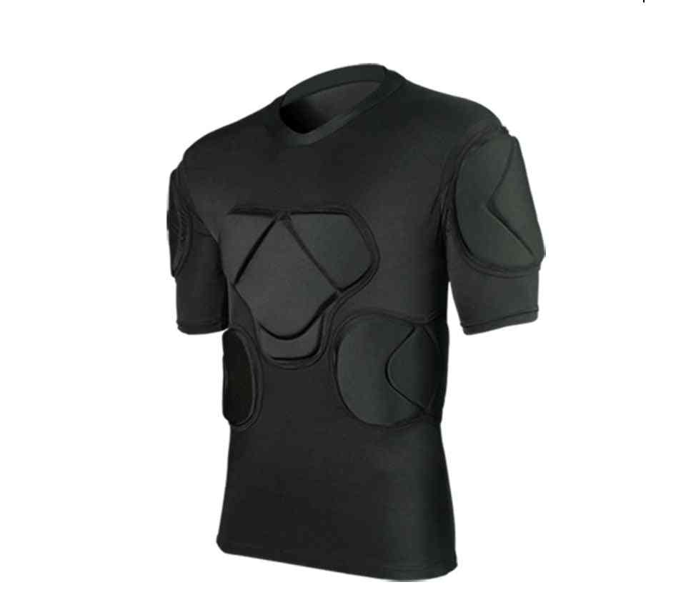 Survetement Football Sports Safety Protection Thicken Soccer Goalkeeper Jersey/elbow Shirts Vest