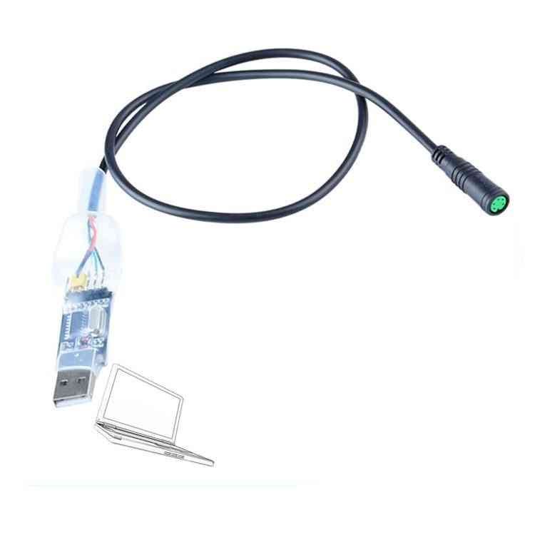 Cablu de programare USB, motor electric pentru bicicletă centrală