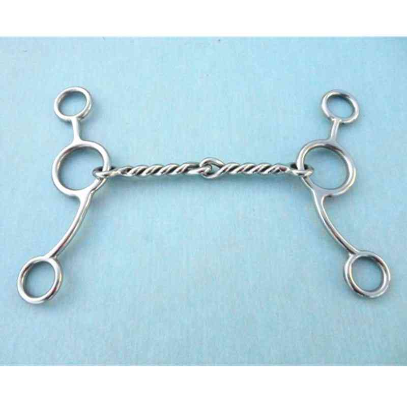 Gag Equipment Twisted Wire Mouthpiece Horse Bit