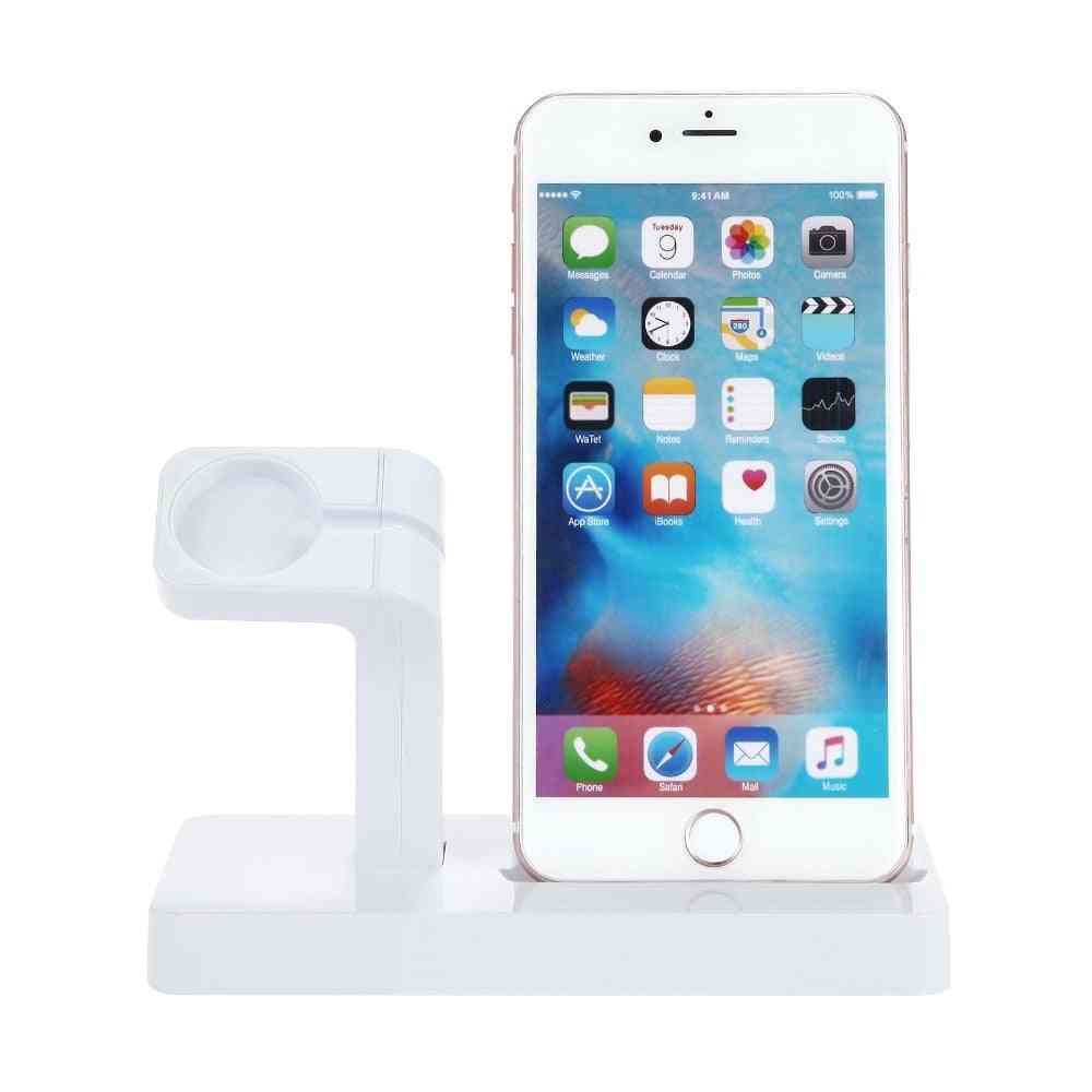 2in1 Charging Stand For Apple Watch And Iphone, Charger Station Dock