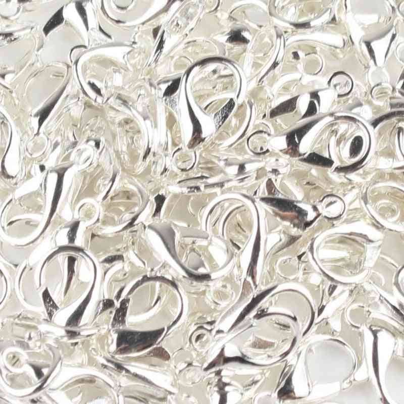 Háčiky na spony z nehrdzavejúcej ocele, koncové spony na náhrdelník