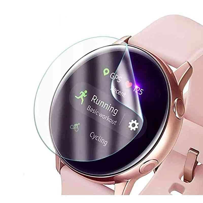 Ultra-thin Protective Film, Watch Active, Soft 3d Round Edge, Screen Protector Cover Band