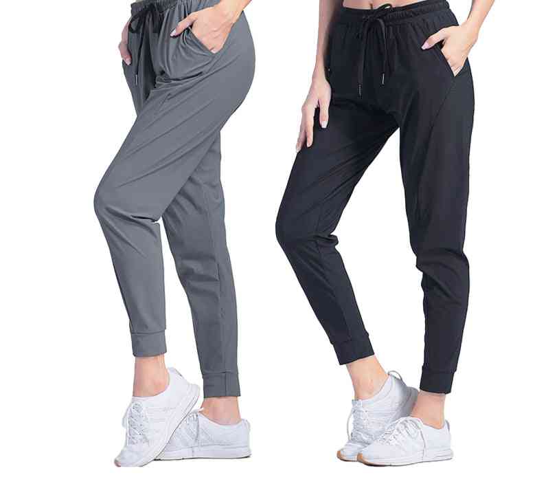 Women Sportswear Quick Dry Running Loose Breathable Pocket Yoga Pants