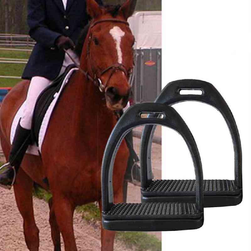 Durable Horse Riding Stirrups Lightweight Wide Track Anti Slip