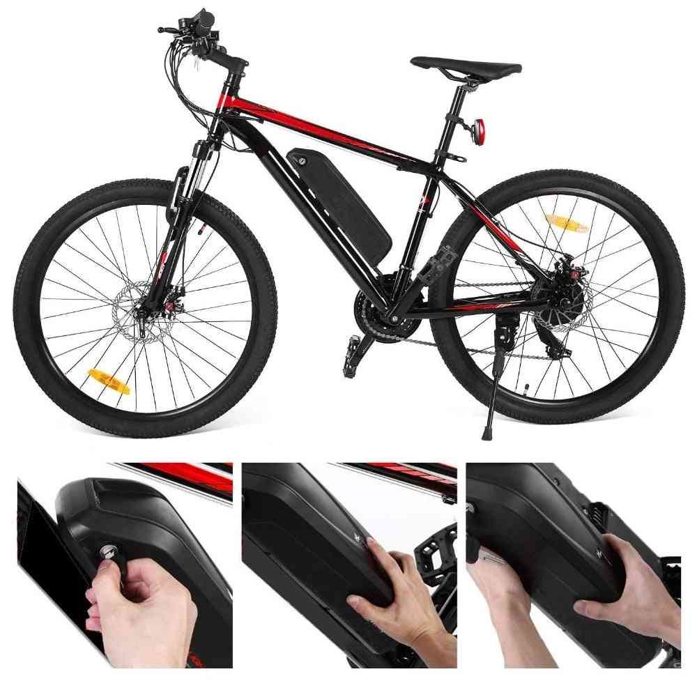 Electric Bike Battery Pack Built In Samsung Cells Front Rear Hub / Mid Drive Bicycle Motor Kit