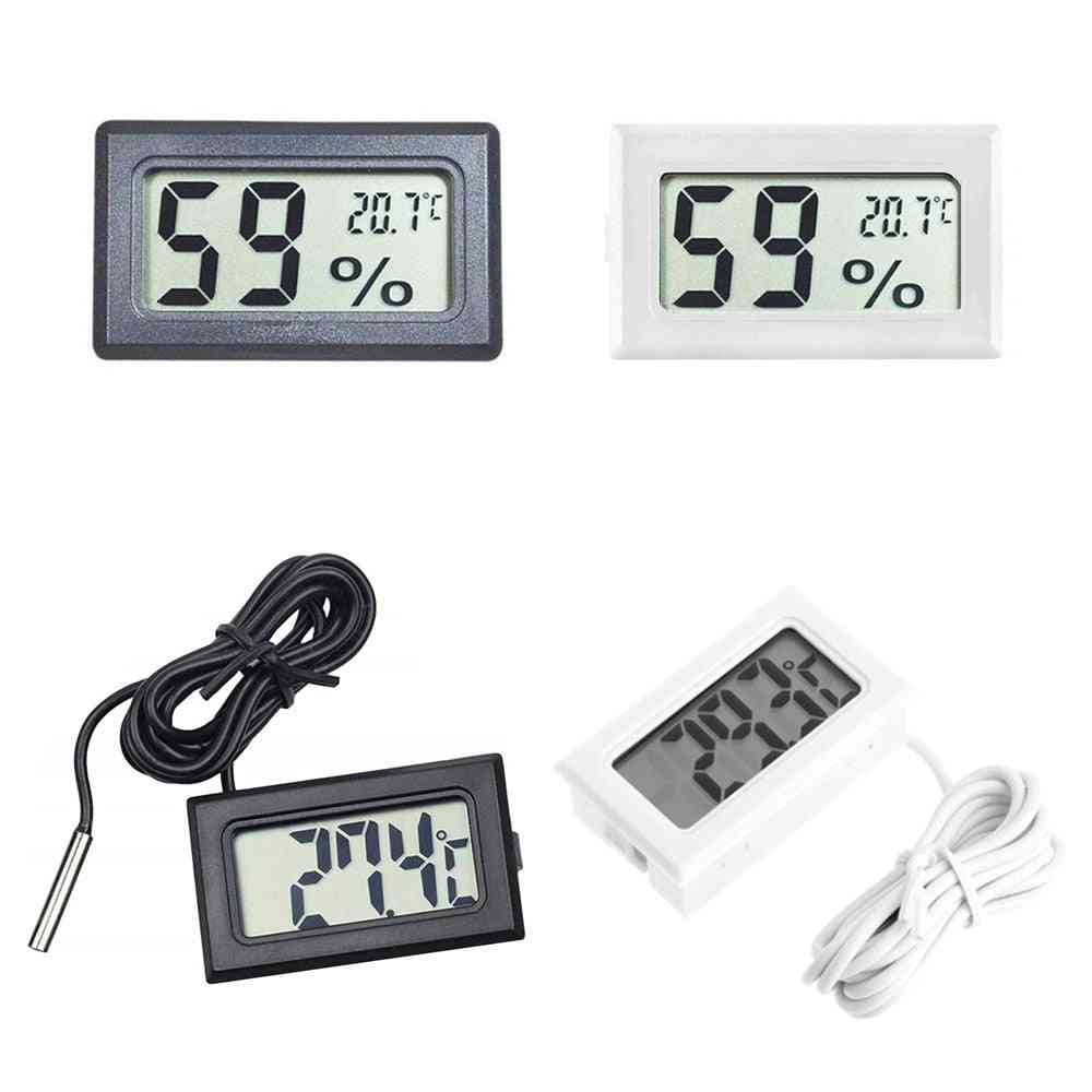Mini Digital Lcd Indoor Temperature Sensor Humidity Thermometer Hygrometer Gauge